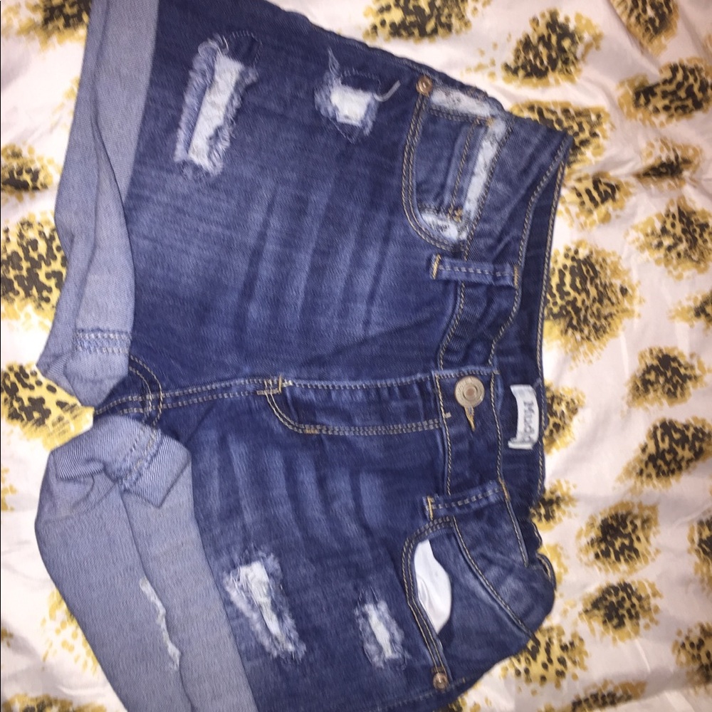 MUDD Girls Jean Shorts SZ: 16